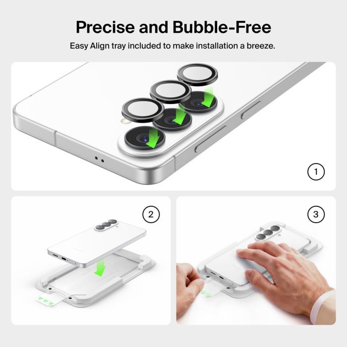Чохол до мобільного телефона Belkin 3-in-1 Cover + Glass + Camera Samsung Galaxy S26 (BUA002HQ) зображення 4