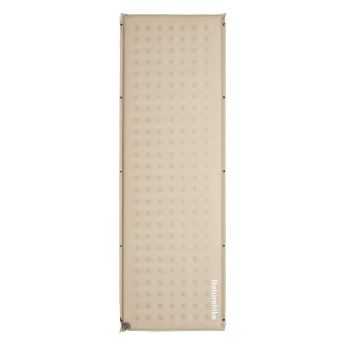 Туристический коврик Naturehike CNK2550WS025 Самонадувний 30мм бежевий (6977465866103)