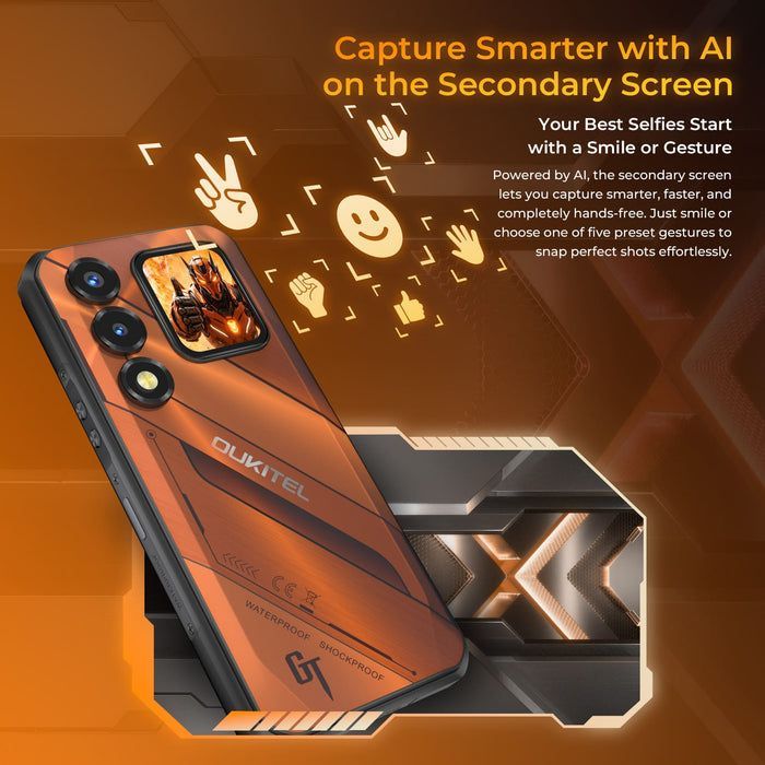 Мобильный телефон OUKITEL WP66 12/512GB Gray (6941749856883) изображение 6