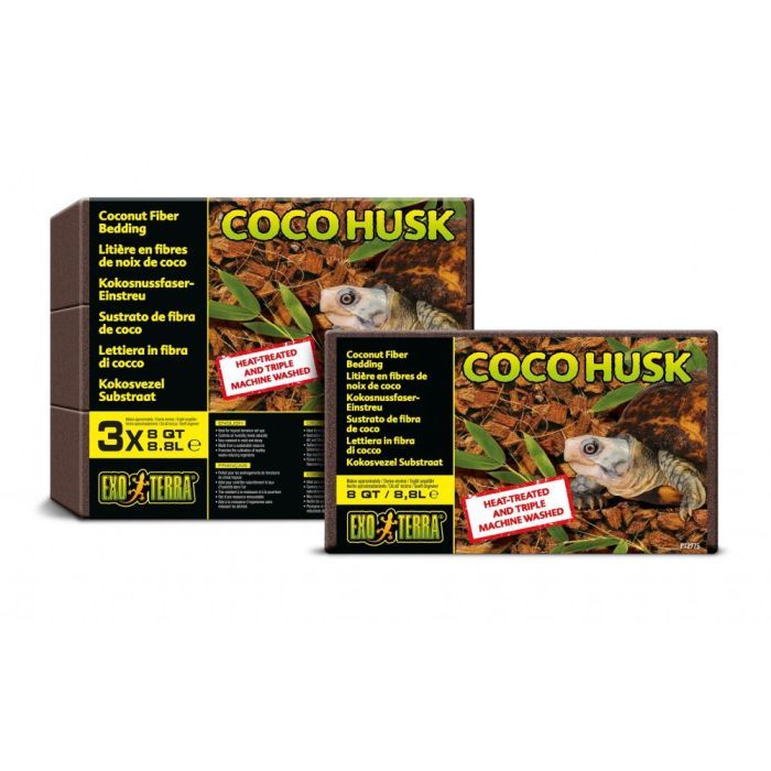 Субстрат для террариума ExoTerra Coco Husk 8.8 л (15561227759) изображение 3