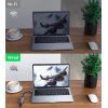 Переходник USB-C to RJ45 Ethernet 1000Mbps gray Ugreen (40322) изображение 2