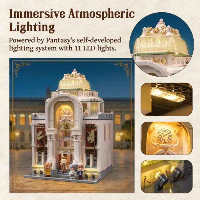 Конструктор Pantasy Музей динозавров (85047) изображение 4