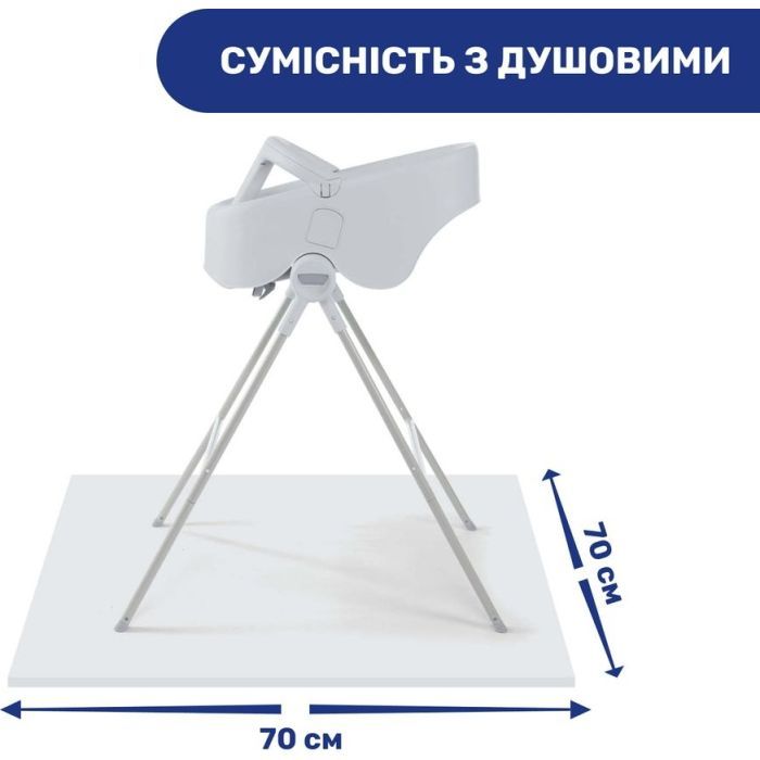 Сиденье для ванны Chicco BUBBLE NEST стільчик для купання (79117.19) изображение 5
