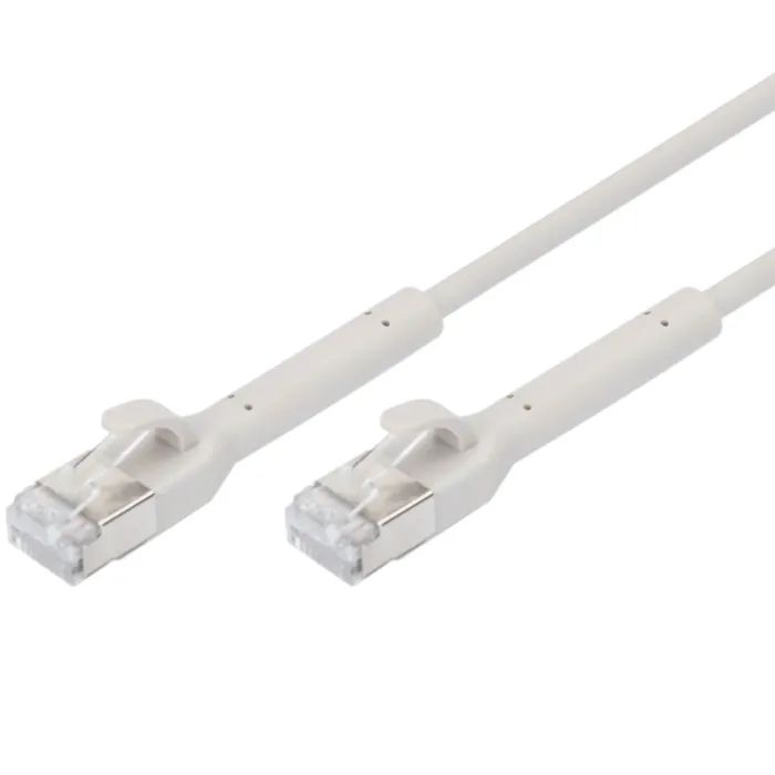 Патч-корд 1.5м, SFTP, cat.6A, AWG 32/7, Cu, TPE-LSZH, гибкий, grey Digitus (DK-1632-A-015B)