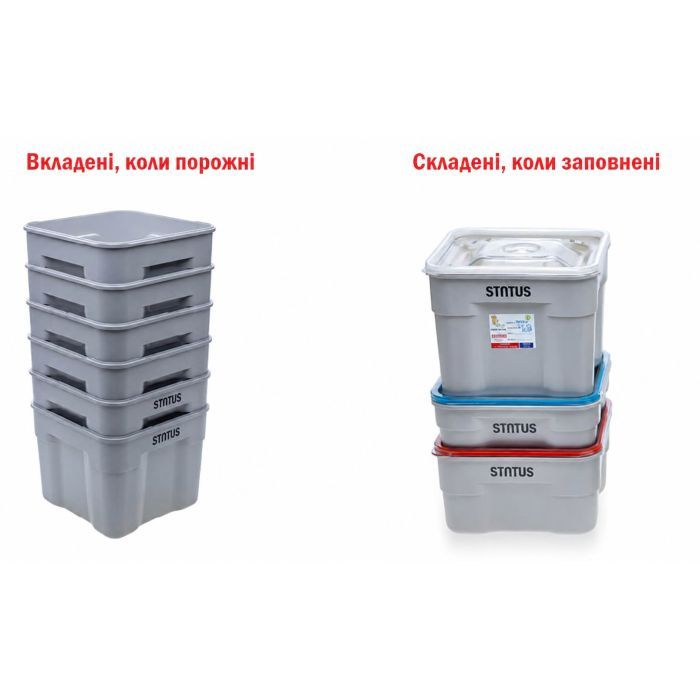 Пищевой контейнер Status вакуумний Gastro Xarec 2 л (178551) изображение 7