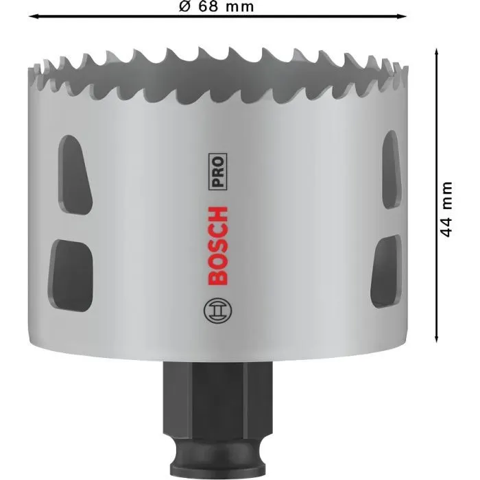 Коронка Bosch Professional, Multi Material PC Plus, 68мм (2.608.594.398) изображение 8