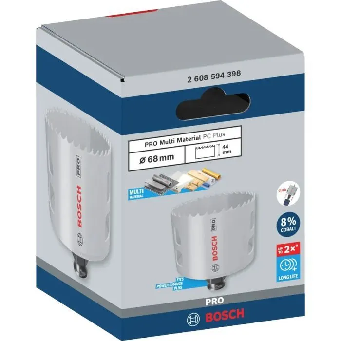 Коронка Bosch Professional, Multi Material PC Plus, 68мм (2.608.594.398) изображение 9