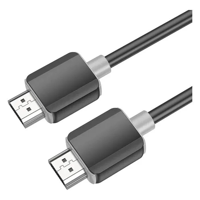 Кабель мультимедійний HDMI M to HDMI M 1.0m V2.0 4K black HOCO (6931474799388) зображення 4