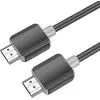 Кабель мультимедійний HDMI M to HDMI M 1.0m V2.0 4K black HOCO (6931474799388) зображення 4