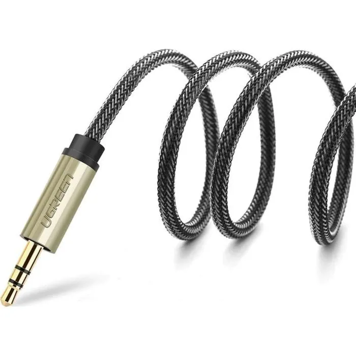 Кабель мультимедійний 3.5mm M to 2x6.35mm M 1.0m gray Ugreen (UGR-10613) зображення 2