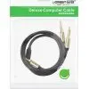 Кабель мультимедійний 3.5mm M to 2x6.35mm M 1.0m gray Ugreen (UGR-10613) зображення 3