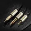 Кабель мультимедійний 3.5mm M to 2x6.35mm M 1.0m gray Ugreen (UGR-10613) зображення 8