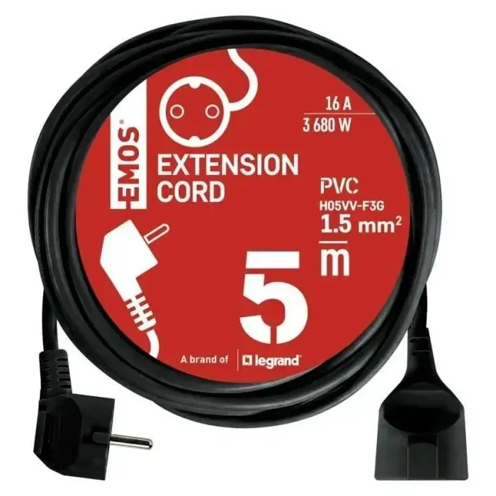 Сетевой удлинитель EMOS PC0125R изображение 3