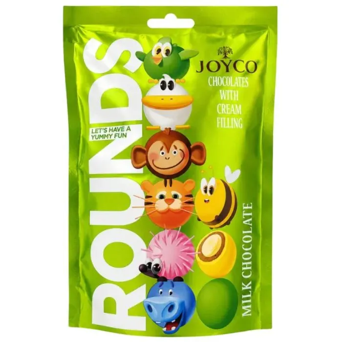Конфета JOYCO Молочные шоколадные «Шарики» 80 г (4850001391296)