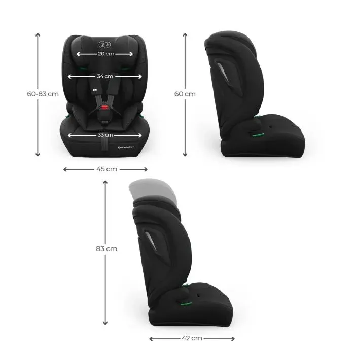 Автокресло Kinderkraft Comfort Up 2 Plus i-Size Black (KCCOUP02BLKPL00) (5902533931422) изображение 6