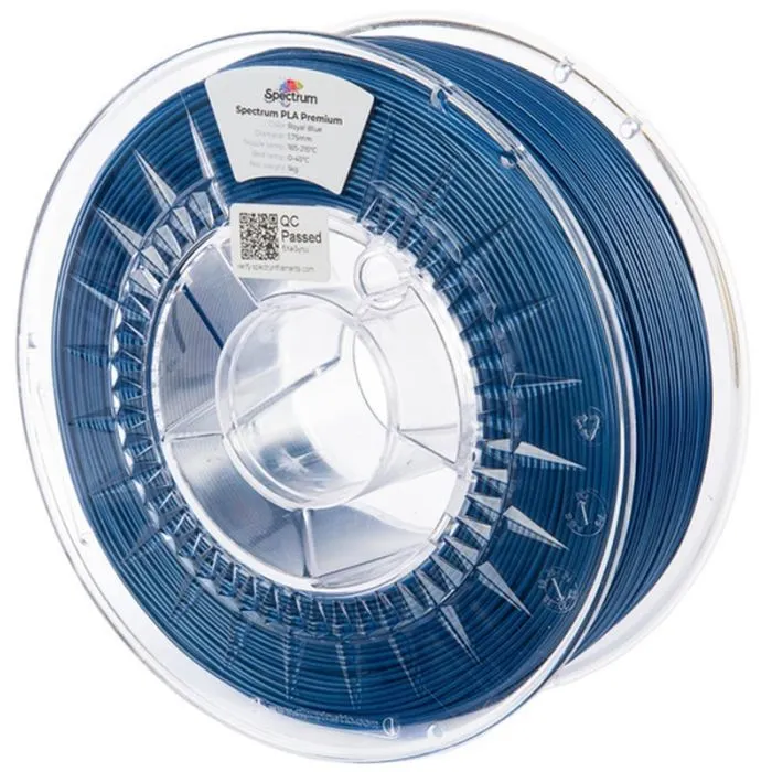 Пластик для 3D-принтера Spectrum PLA Premium 1.75mm 1kg Blue, Royal (80848)