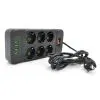 Сетевой фильтр питания Meilepai F33U, 6 роз EU, 4USB, 2PD Black (F33U-Black) изображение 2