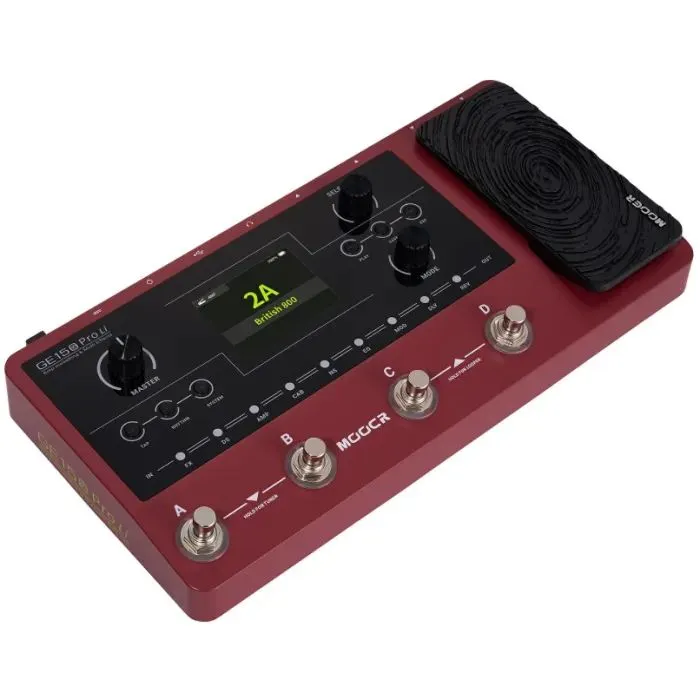 Гітарний процесор Mooer GE150 Pro Li Plum зображення 3