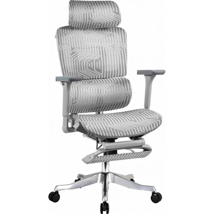 Офісне крісло GT Racer B-524 Gray/Light Gray