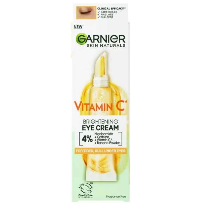 Крем для шкіри навколо очей Garnier Vitamin C Eye Cream 15 мл (3600542514163) зображення 2