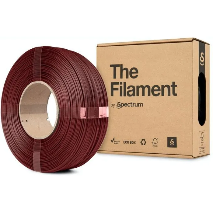 Пластик для 3D-принтера The Filament PETG CF 1.75mm 1kg ReFill RED (TF-24116) изображение 3