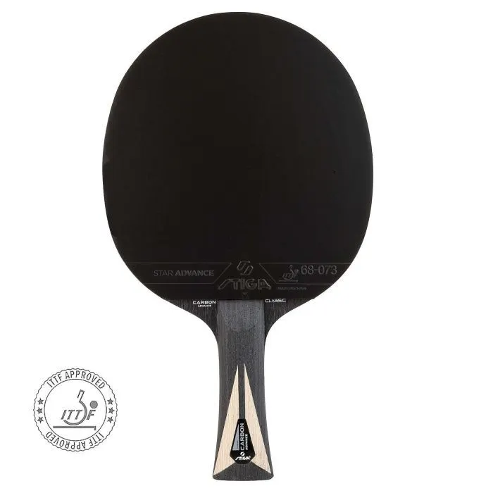 Ракетка для настільного тенісу Stiga Carbon Advance FL (1215-1001-35) (932355) зображення 2