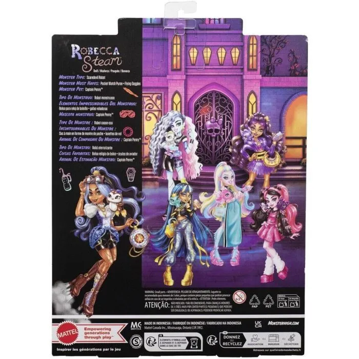 Лялька Monster High Монстро-класика Робекка (JMB81) зображення 8