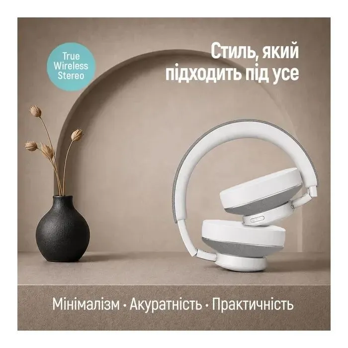Наушники ColorWay Core ANC White/Gray (CW-HBT03WG) изображение 9