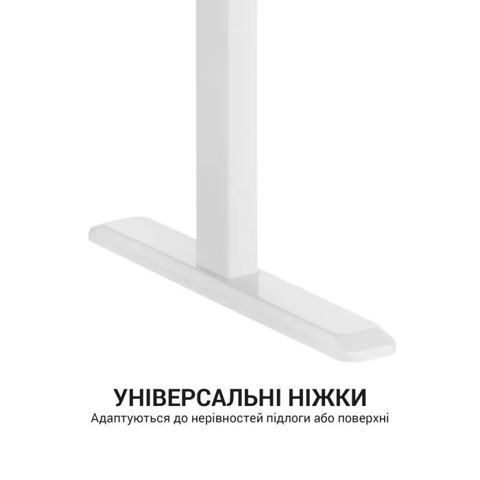 Комп'ютерний стіл Ajazz White (ODE111W) зображення 11