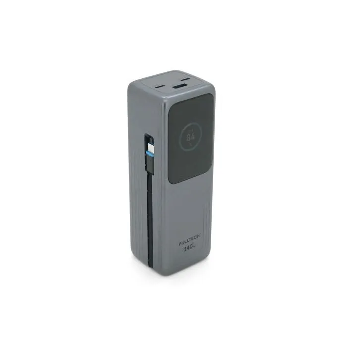 Батарея универсальная FULLTECH 30000mAh, PD/140W, LCD Display (FP34 / 44718)