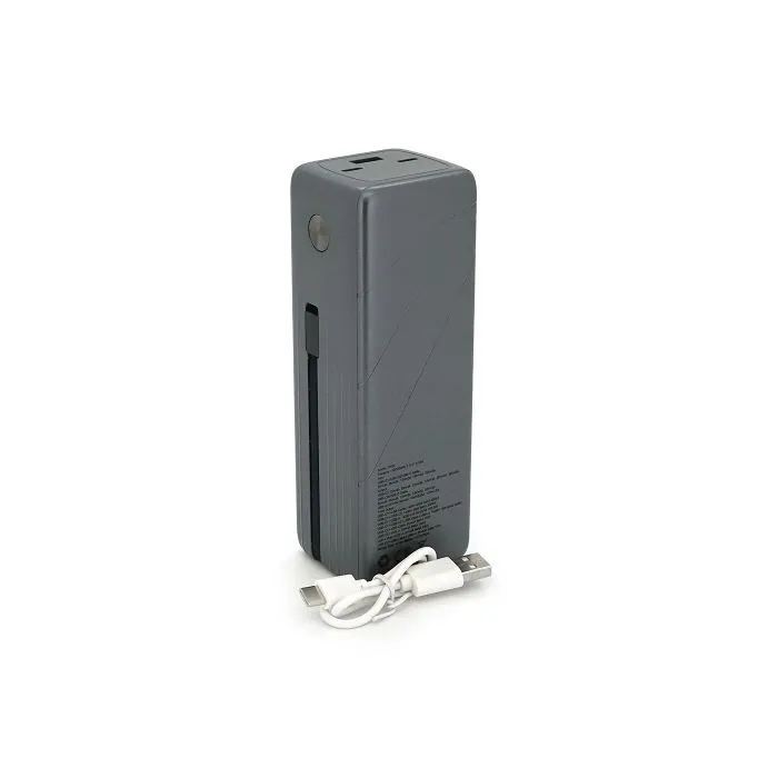 Батарея универсальная FULLTECH 30000mAh, PD/140W, LCD Display (FP34 / 44718) изображение 3