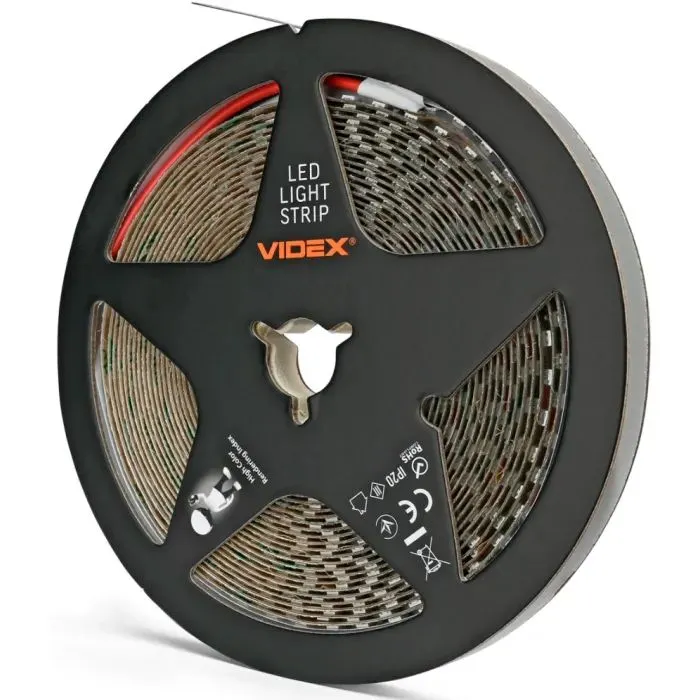 Світлодіодна стрічка Videx DC24V 60W 5M 6000K Ra98 IP20 5м (VL-LST28144-24126-B5) зображення 2