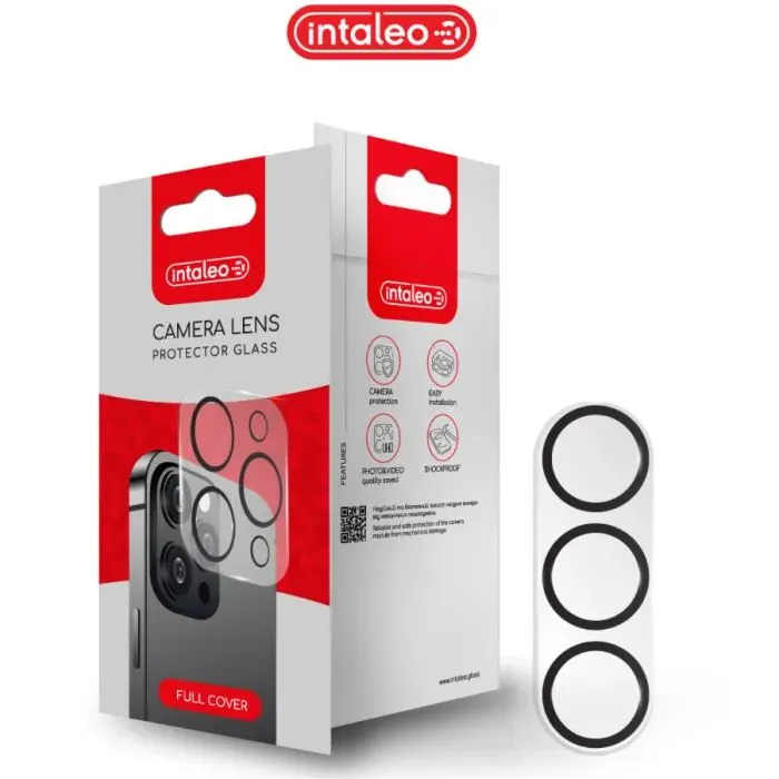 Скло захисне Intaleo Camera Lens Samsung S24 Black (1283126596759)