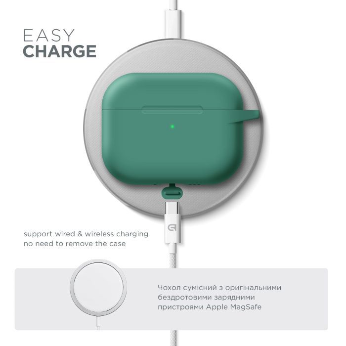 Чехол для наушников Armorstandart Hang Case For Apple AirPods Pro 3 Scarlet (ARM88283) изображение 7