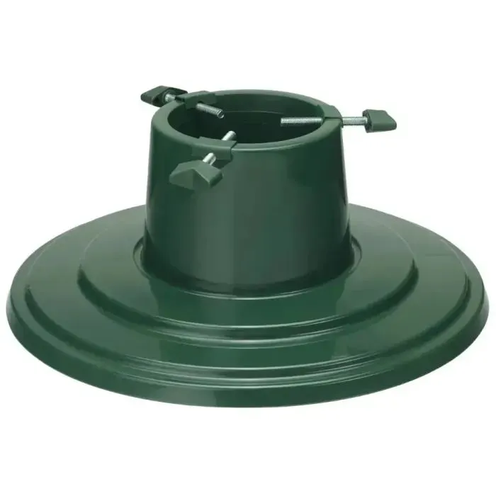 Підставка для ялинки Form-plastic ORBITA Ø 39,5 см , пластик, кругла, темно-зелена (5907474317915)