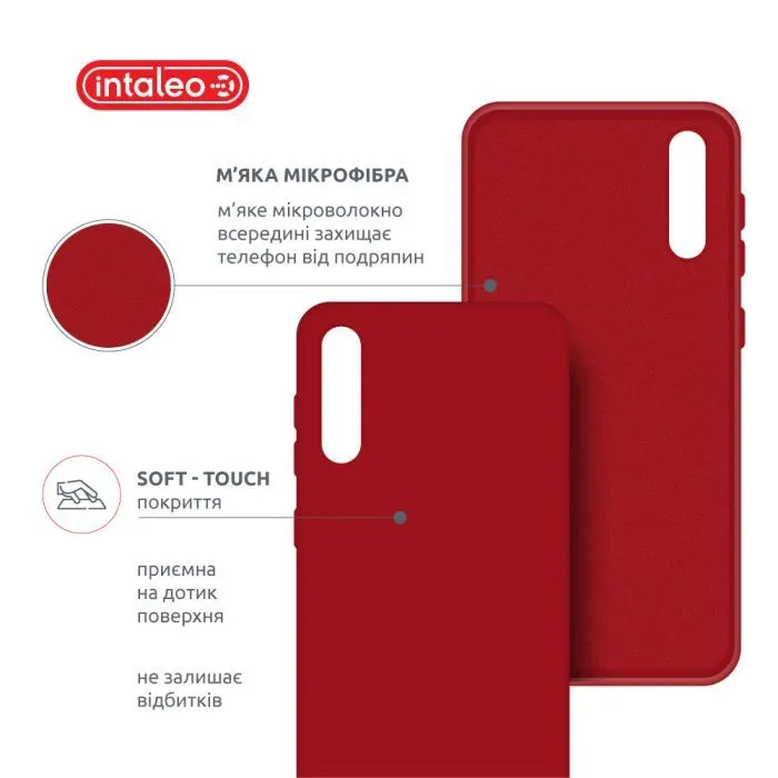 Чохол до мобільного телефона Intaleo SoftShell Samsung Galaxy A50 Red (1283126562860) зображення 5