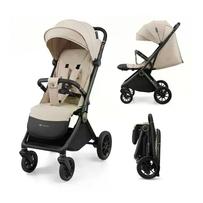 Коляска Kinderkraft Dave Venezian Black (KSDAVE00BLK0000) (5902533930920)