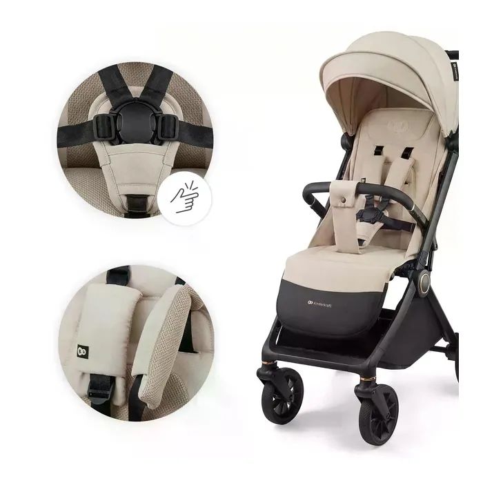 Коляска Kinderkraft Dave Venezian Black (KSDAVE00BLK0000) (5902533930920) зображення 2