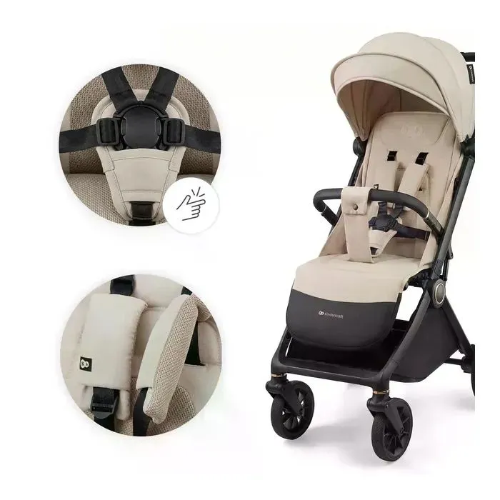 Коляска Kinderkraft Dave Sand Dune (KSDAVE00BEG0000) (5902533930913) зображення 2