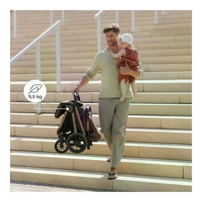 Коляска Kinderkraft Dave Venezian Black (KSDAVE00BLK0000) (5902533930920) зображення 7