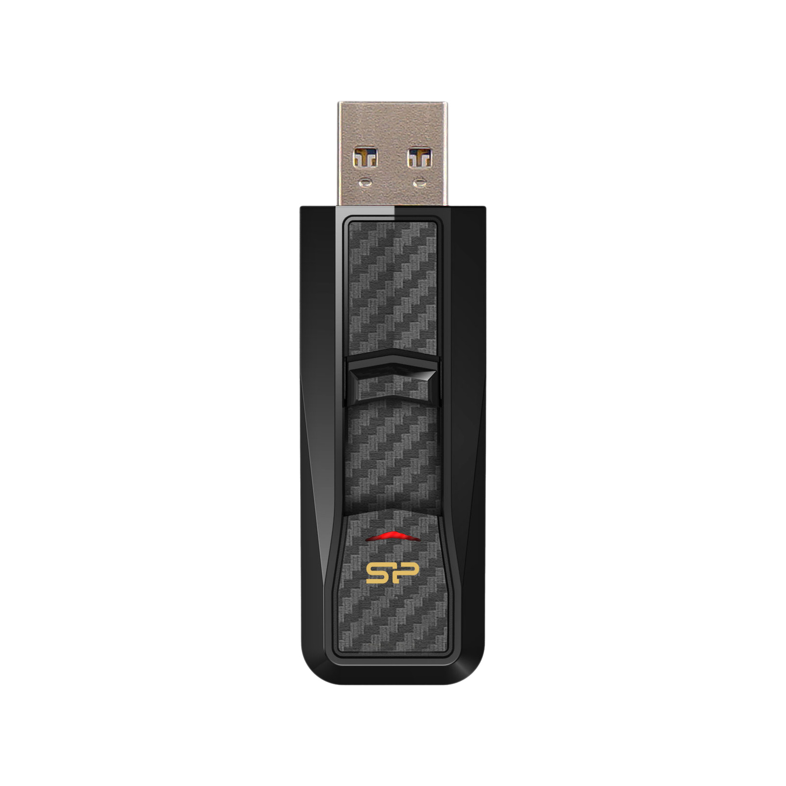 USB флеш накопитель Silicon Power 8GB B50 Black USB 3.0 (SP008GBUF3B50V1K) изображение 2