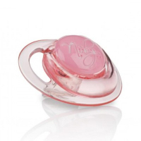 Пустышка Nuby Natural Touch Ортодонтическая 6-12м, розовая (67522MOSN-2)