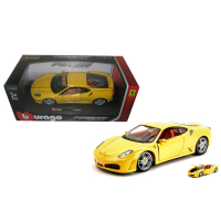 Машина Bburago F430 Fiorano желтый 1:24) (18-26009_yellow)