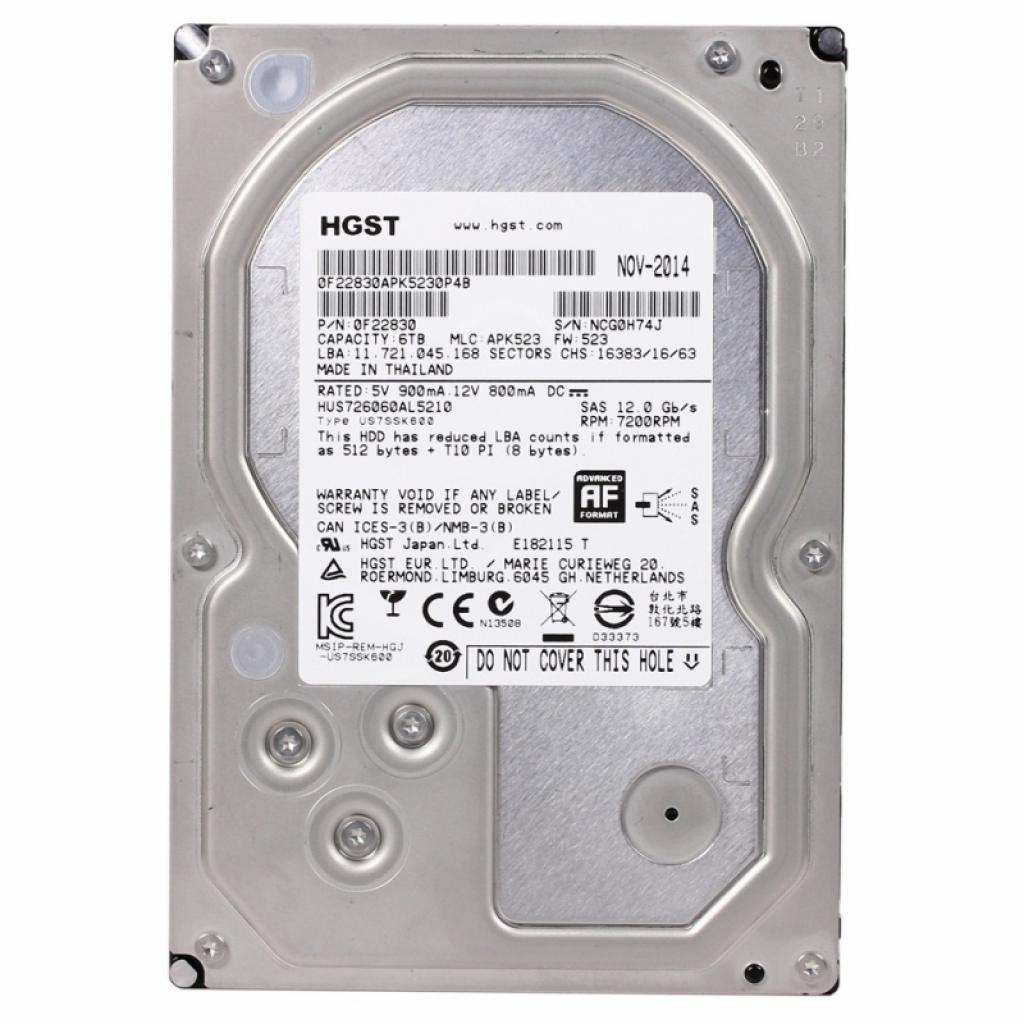 Жорсткий диск для сервера 900GB WDC Hitachi HGST (0B31230 / HUC101890CSS204)