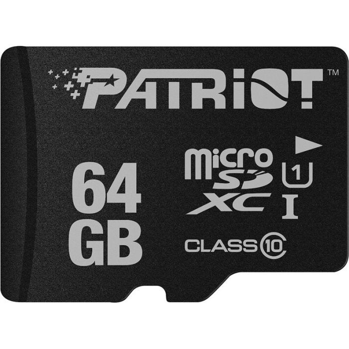 Карта памяти Patriot 64GB microSD class10 UHS-1 (PSF64GMCSDXC10) изображение 2