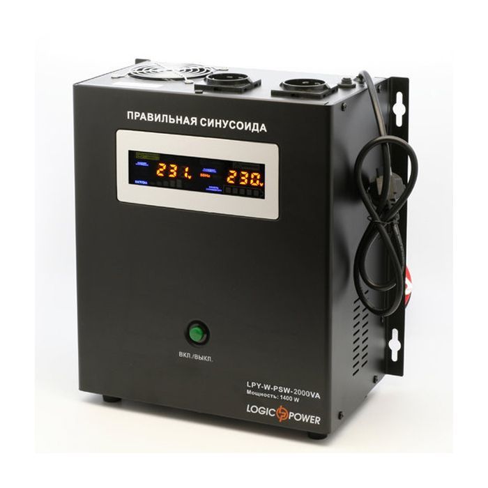 Источник бесперебойного питания LogicPower LPY- W - PSW-2000VA+, 10А/20А (4146)