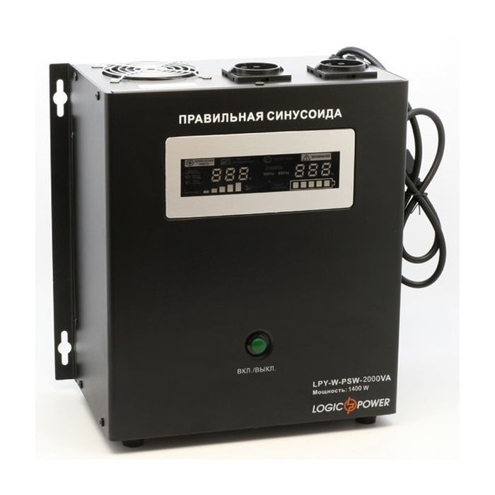 Источник бесперебойного питания LogicPower LPY- W - PSW-2000VA+, 10А/20А (4146) изображение 2