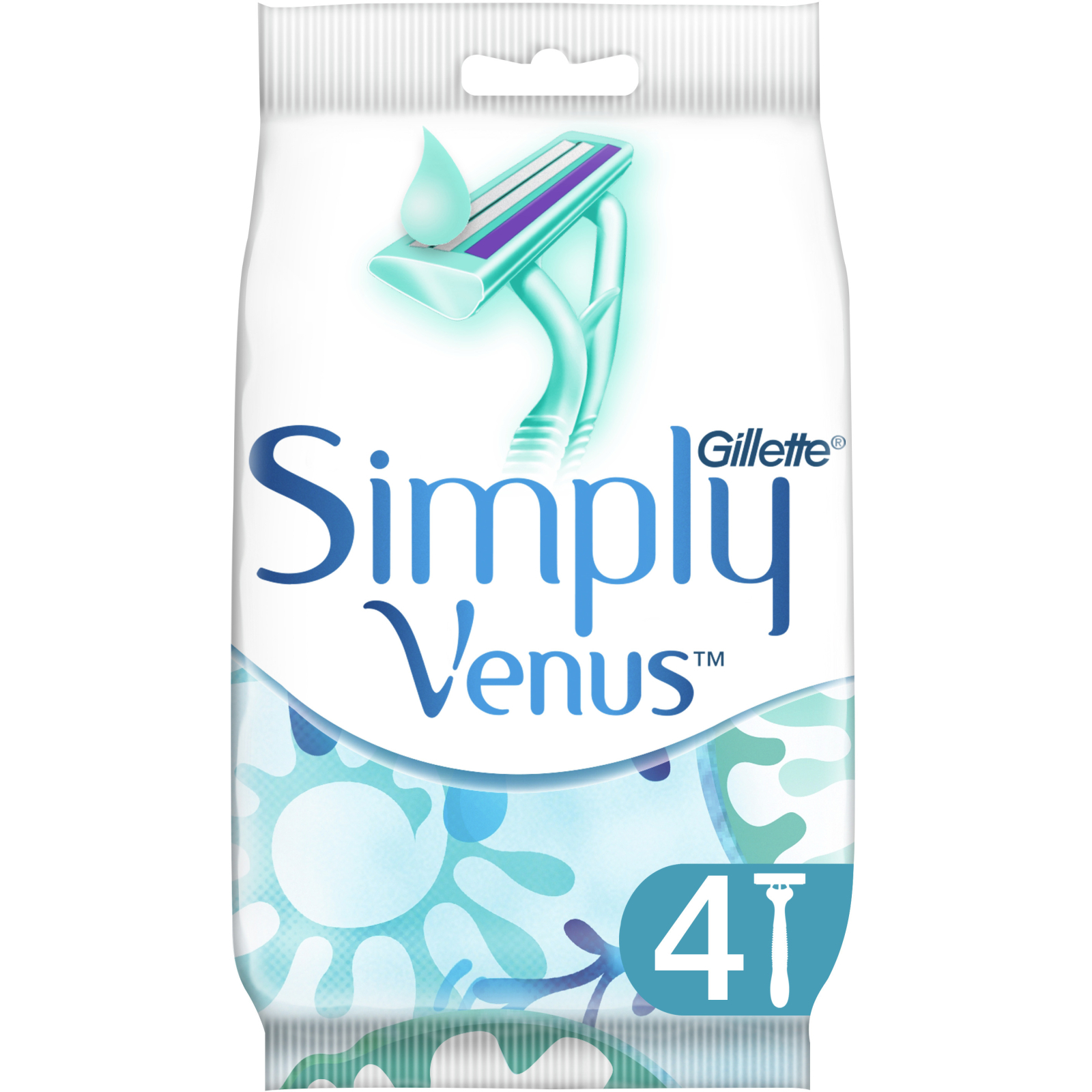 Бритва Gillette Simply Venus 2 одноразовая 2 шт. (3014260248642/8700216143653)