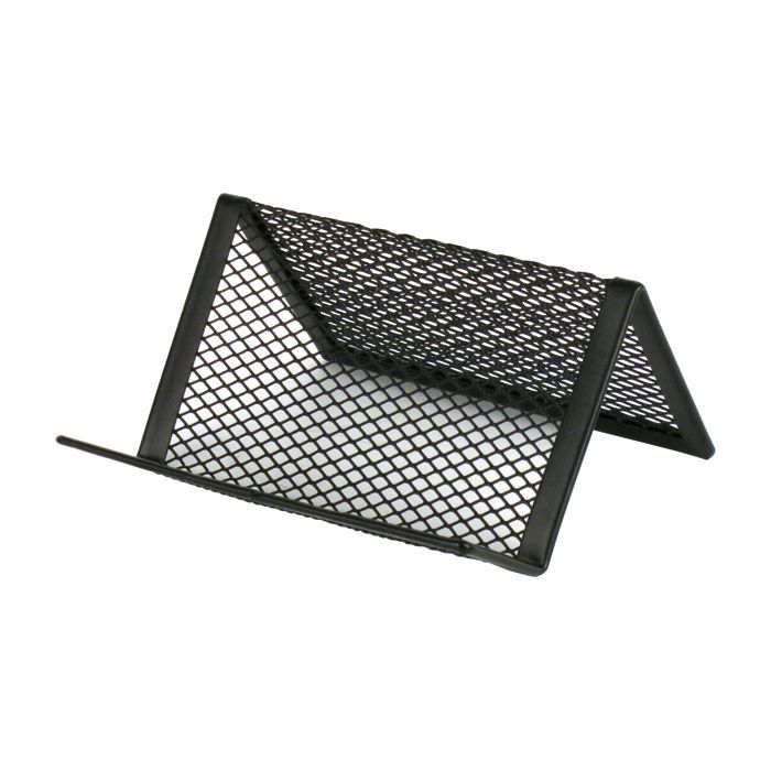 Подставка для визиток Axent 95x80x60мм, wire mesh, black (2114-01-A)
