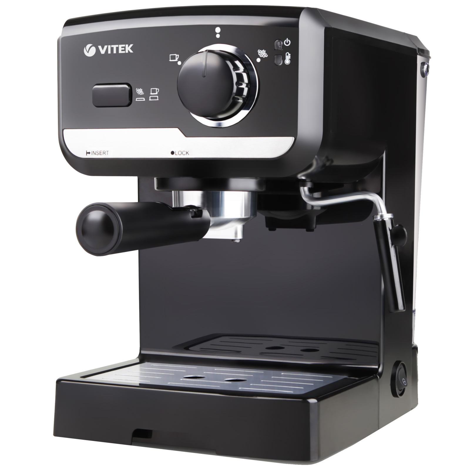 Ріжкова кавоварка еспресо Vitek VT-1502